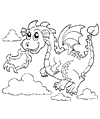 Drache ausmalen